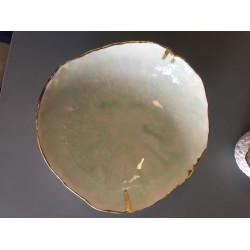 Håndlavet keramik - skål stor mint
