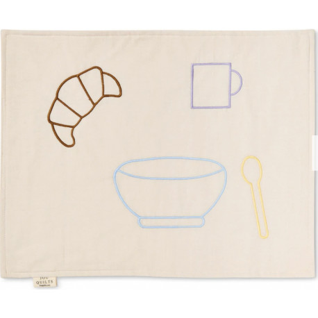 Jou Quilt - EMBROIDERY PLACE MATS / BREAKFAST / COTTON