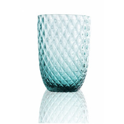Anna von Lipa - Harlequin Glass, dusty azur
