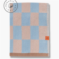 Mette Ditmer - RETRO håndklæde, light blue, 70 x 133 cm