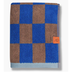 Mette Ditmer - RETRO håndklæde, cobalt, 50 x 90 cm