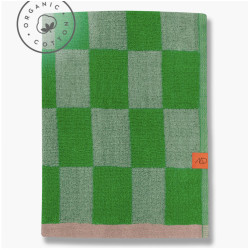 Mette Ditmer - RETRO håndklæde, classic green, 70 x 133 cm