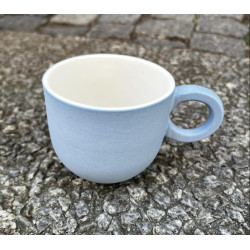 Helle Gram Keramik - Chubby Kaffekop, himmelblå